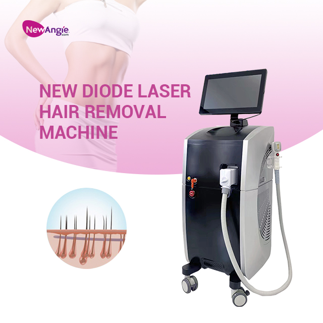 Medical Grade Laser Hair Removal Machine Ice Triplewave