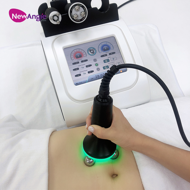 Portable Radial Frequency Machine for Body Slimming 360 RF Vacuum Photon System Face Eyes Body Firming Machine RU+8