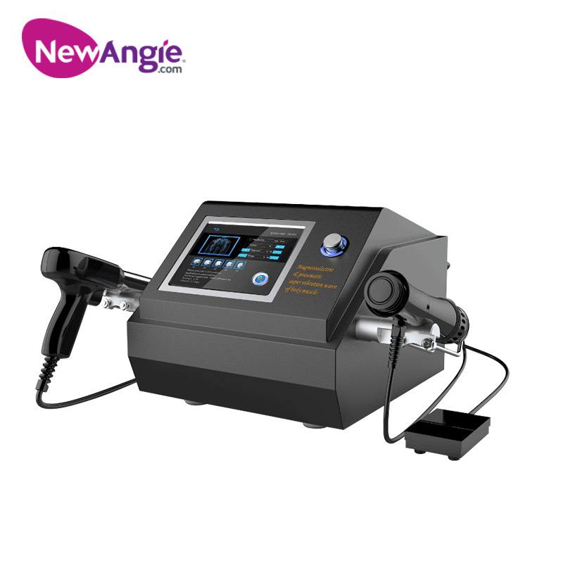 2 in 1 Pneumatic/ Electromagnetic Shockwave Therapy Machine for Sale 