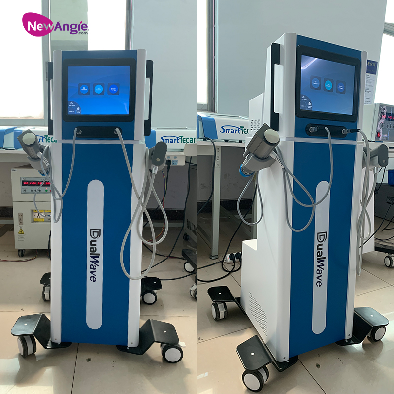 The New Vertical Multifunctional Shock Wave Pneumatic + Electromagnetic Two-in-one More Professional Shock Wave Therapy Machine SW16