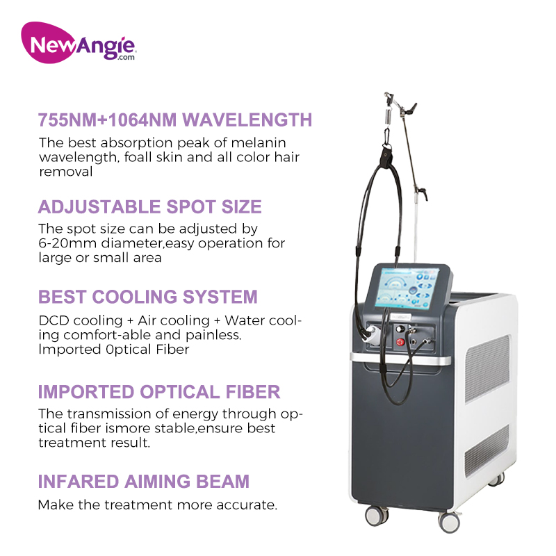 Newangie® Alexandrite Hair Removal Machine - BM212