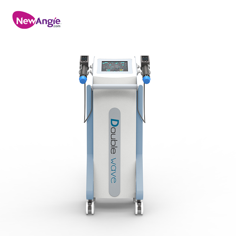 Double Handle ED Shockwave Therapy Machine Electromagnetic Shock Wave For Cellulite And Body Contouring SW17