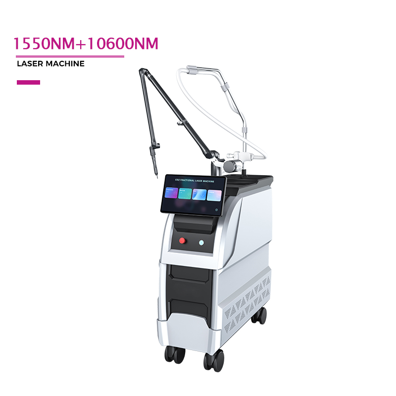 Double Wavelngth 1550nm 10600nm Laser Skin Beauty Machine BMFR18