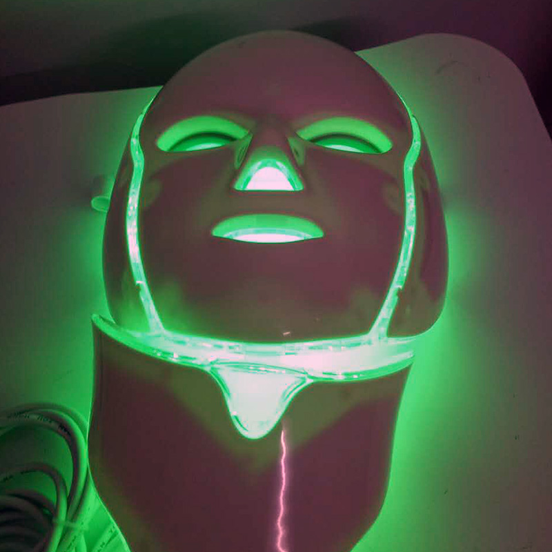 7 colors skin rejuvenation pdt led face light therapy mask FM8