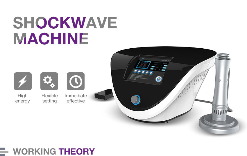 Newangie Soft Shockwave Knee Therapy Machine Pain Stem Cell